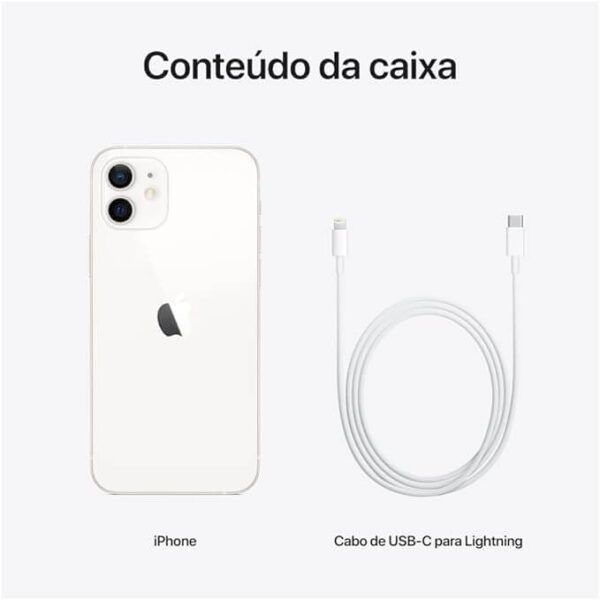 Apple iPhone 12 (128 GB) - Branco - Image 2