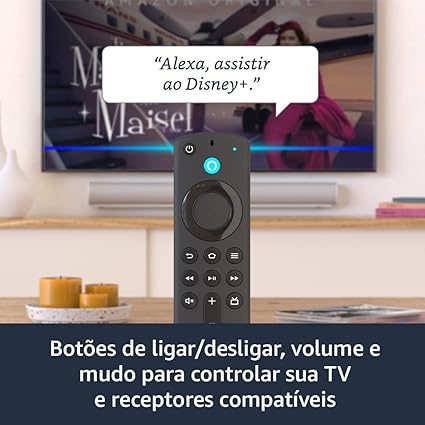 Fire TV Stick | Streaming em Full HD com Alexa | Com Controle Remoto por Voz com Alexa (inclui comandos de TV) - Image 2