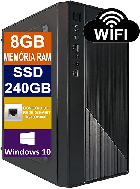 COMPUTADOR I5 COM 8GB DE RAM E SDD NVME